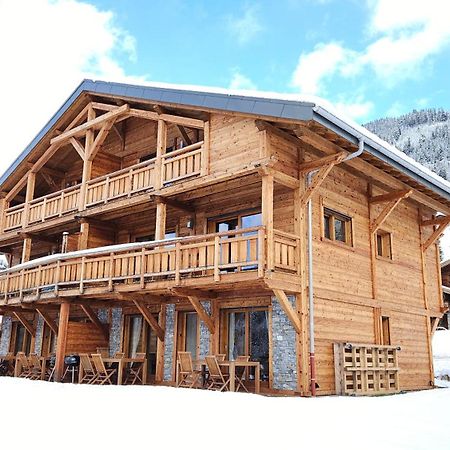 Demi-Chalet Vadel La Panthiaz 15 Pers 5 Chambres Ла-Шапель-д'Абонданс Экстерьер фото