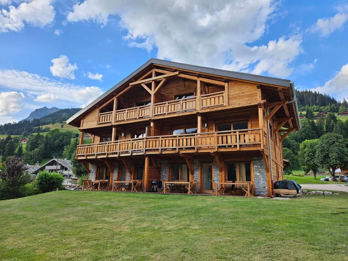 Demi-Chalet Vadel La Panthiaz 15 Pers 5 Chambres Ла-Шапель-д'Абонданс Экстерьер фото