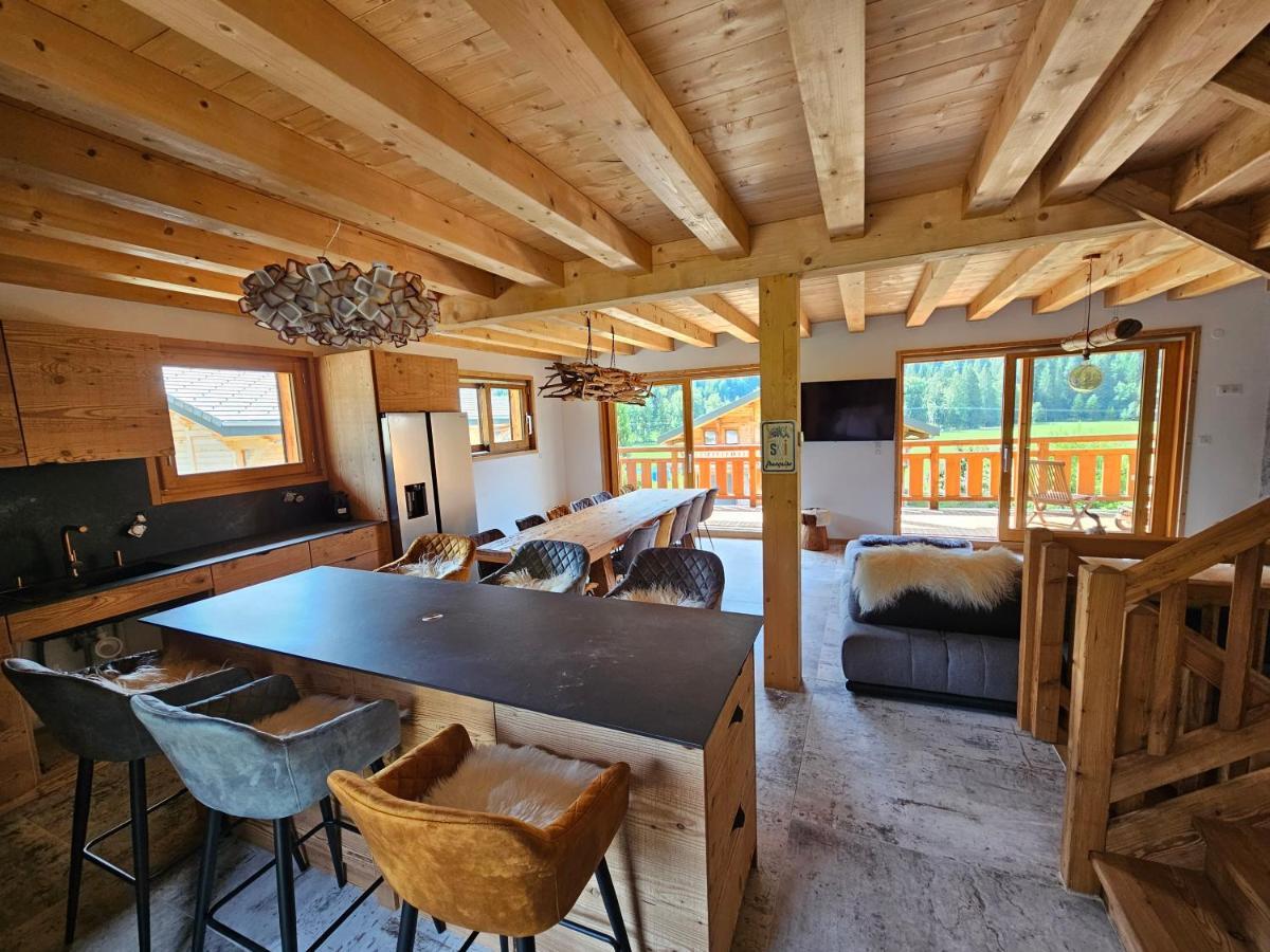 Demi-Chalet Vadel La Panthiaz 15 Pers 5 Chambres Ла-Шапель-д'Абонданс Экстерьер фото