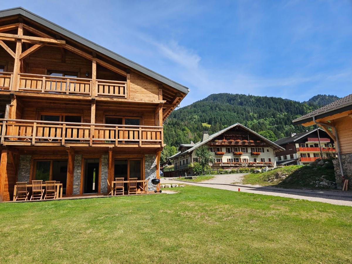 Demi-Chalet Vadel La Panthiaz 15 Pers 5 Chambres Ла-Шапель-д'Абонданс Экстерьер фото
