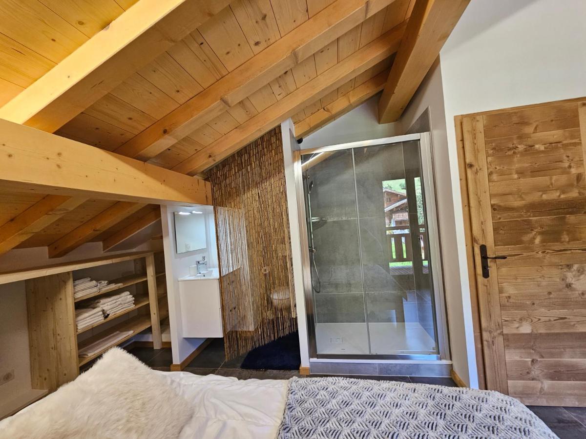 Demi-Chalet Vadel La Panthiaz 15 Pers 5 Chambres Ла-Шапель-д'Абонданс Экстерьер фото
