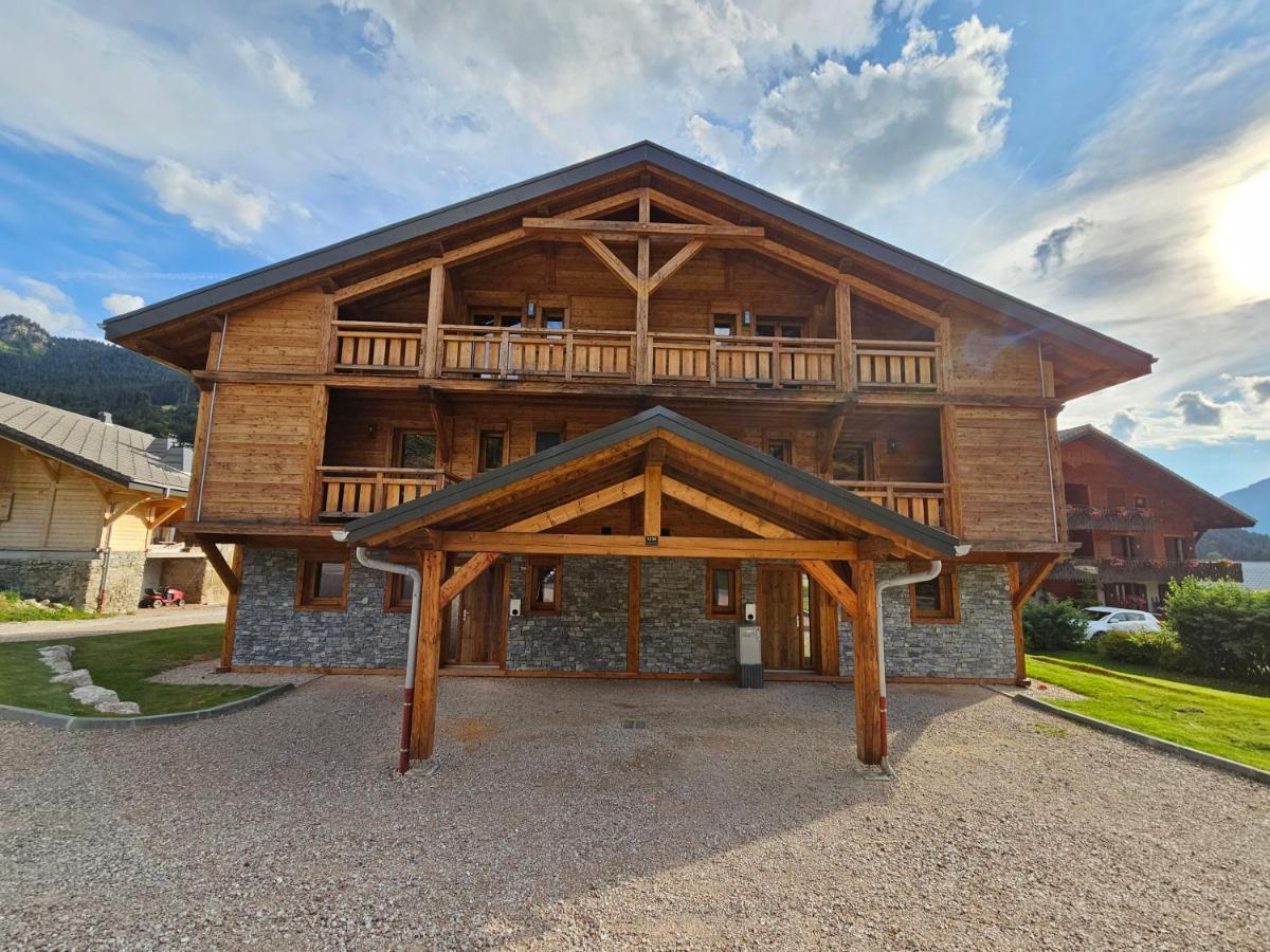 Demi-Chalet Vadel La Panthiaz 15 Pers 5 Chambres Ла-Шапель-д'Абонданс Экстерьер фото