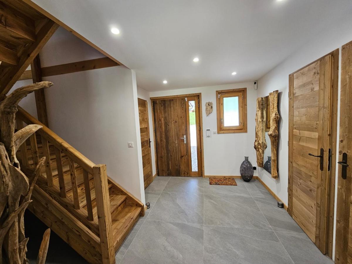 Demi-Chalet Vadel La Panthiaz 15 Pers 5 Chambres Ла-Шапель-д'Абонданс Экстерьер фото