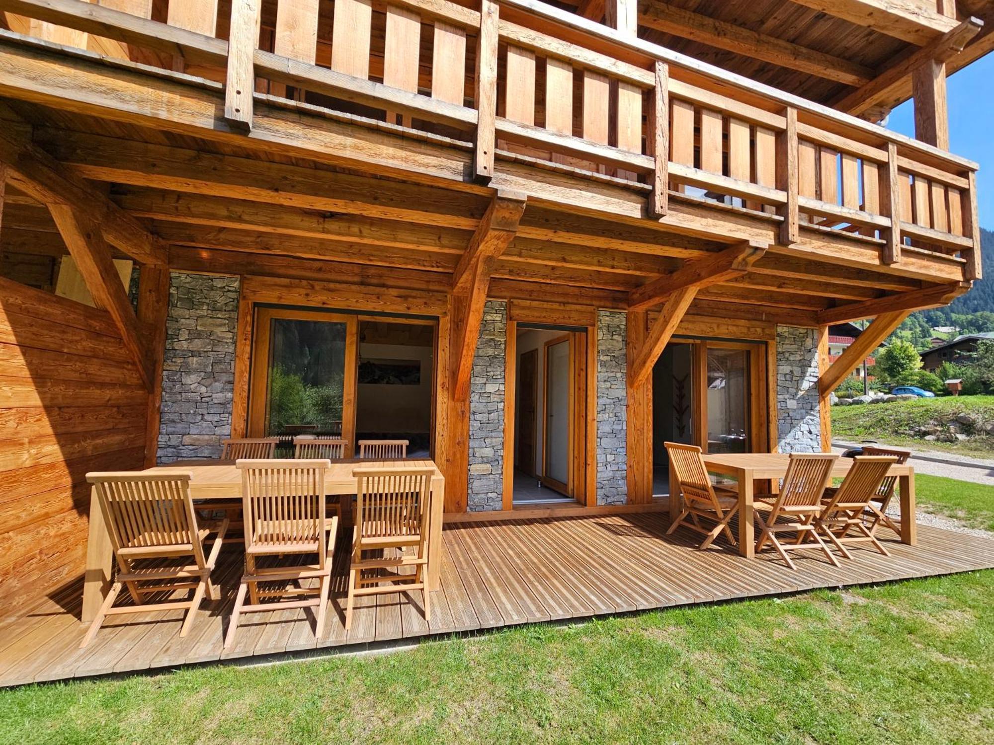 Demi-Chalet Vadel La Panthiaz 15 Pers 5 Chambres Ла-Шапель-д'Абонданс Экстерьер фото