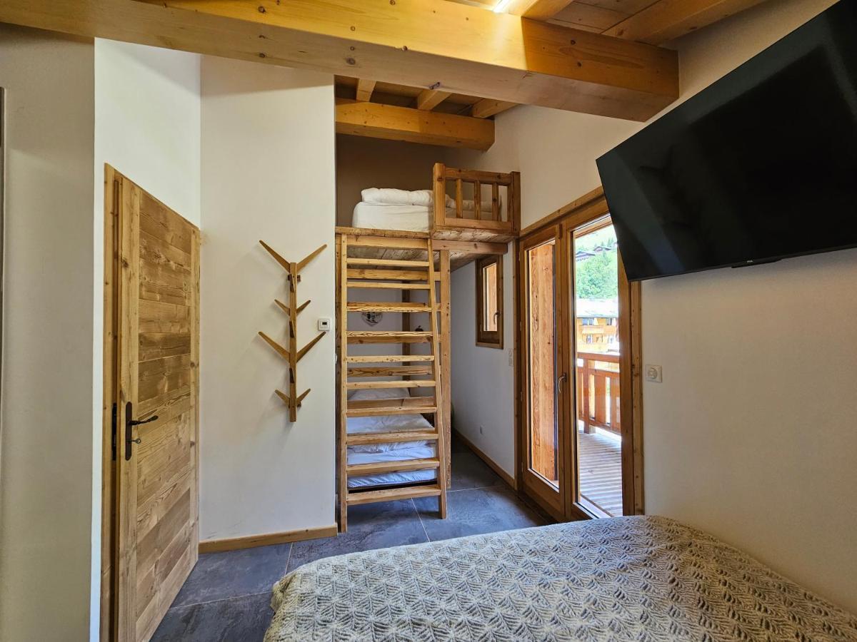 Demi-Chalet Vadel La Panthiaz 15 Pers 5 Chambres Ла-Шапель-д'Абонданс Экстерьер фото