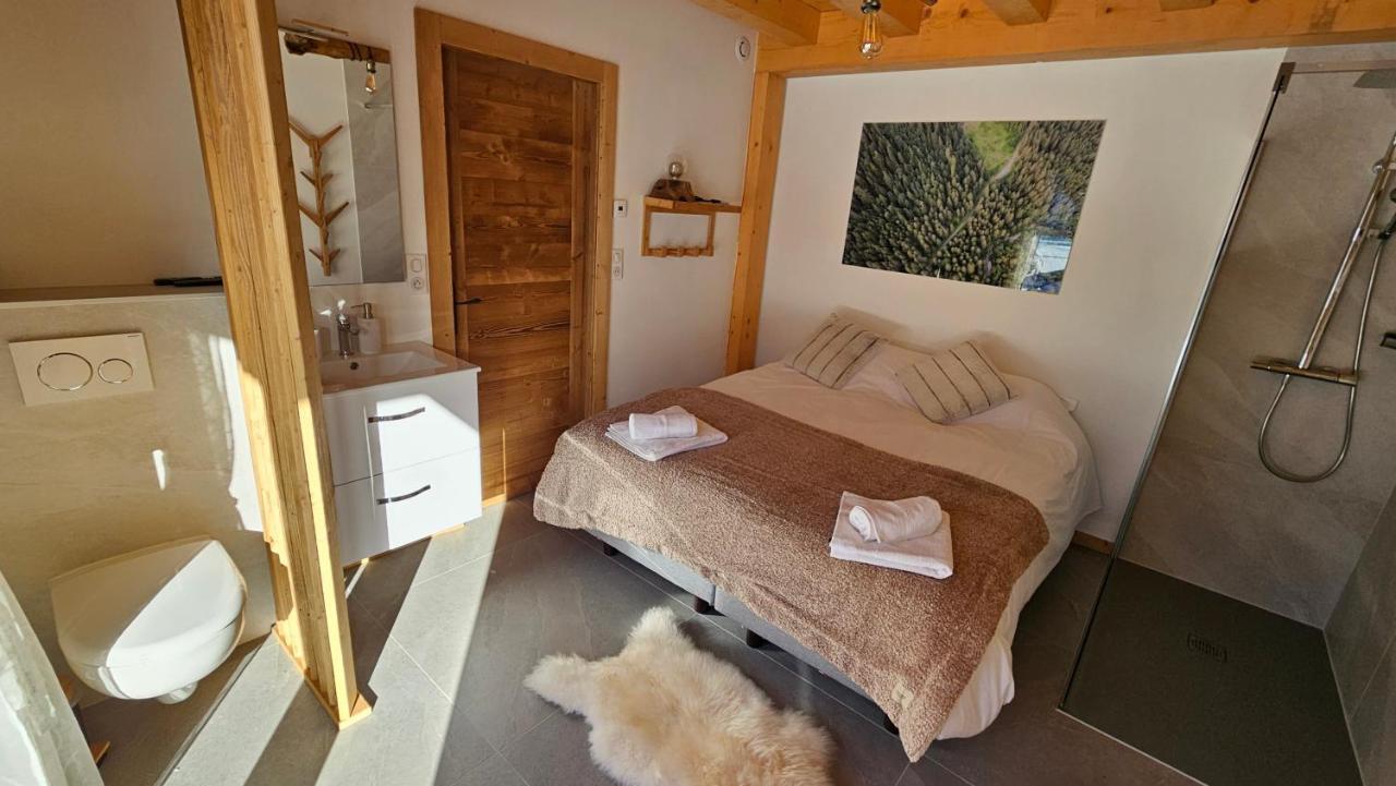 Demi-Chalet Vadel La Panthiaz 15 Pers 5 Chambres Ла-Шапель-д'Абонданс Экстерьер фото