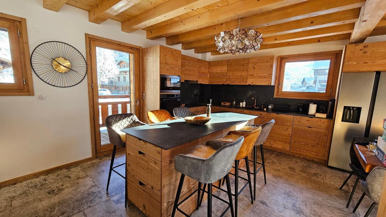 Demi-Chalet Vadel La Panthiaz 15 Pers 5 Chambres Ла-Шапель-д'Абонданс Экстерьер фото