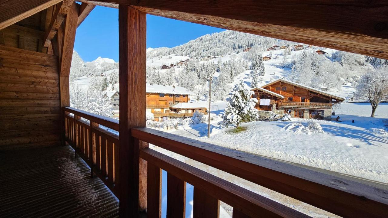 Demi-Chalet Vadel La Panthiaz 15 Pers 5 Chambres Ла-Шапель-д'Абонданс Экстерьер фото
