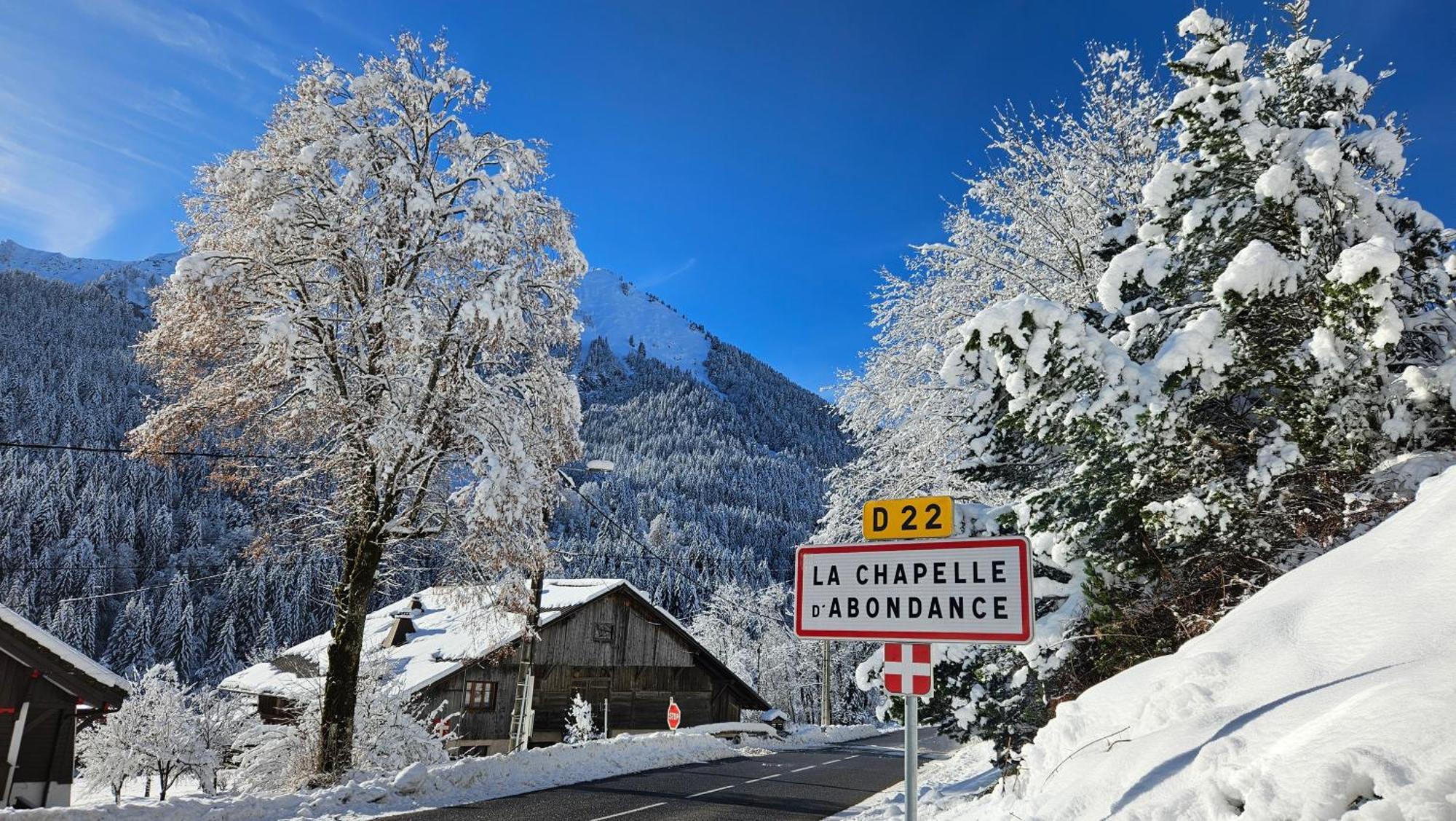 Demi-Chalet Vadel La Panthiaz 15 Pers 5 Chambres Ла-Шапель-д'Абонданс Экстерьер фото